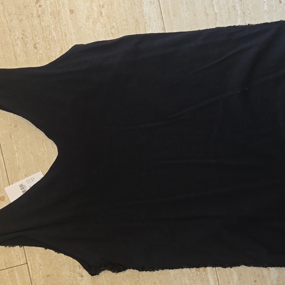 J. Crew Black Sequin Festive Tank Top - Picture 6 of 6